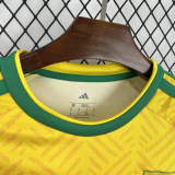 2026-27 South Africa Home Fans Soccer Jersey (Right-Arm Patch)