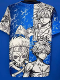 2026-27 Japan Special Edition Training shirts (蓝白刀疤路飞)