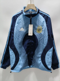 2006 Argentina Royal Blue Retro Windbreaker