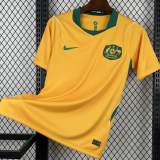 2026-27 Australia Home Fans Soccer Jersey (Right-Arm Patch)