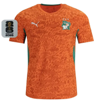 2026-27 Ivory Coast Home Fans Soccer Jersey (Right-Arm Patch)