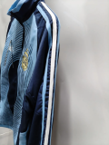 2006 Argentina Royal Blue Retro Windbreaker