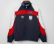 1998 England Royal blue Retro Windbreaker