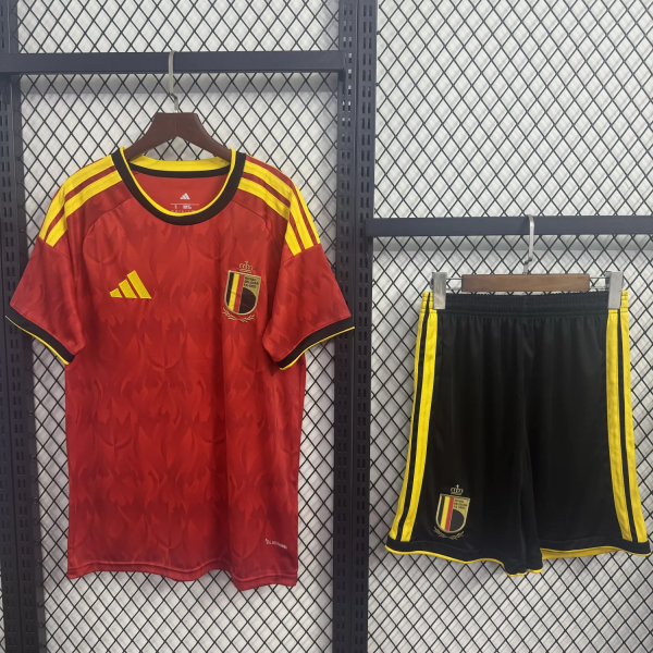 2026-27 Belgium Home Adult Soccer Jersey(成人套装）