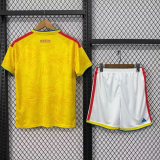 2026-27 Colombia Home White Shorts Adult Soccer Jersey(成人套装）