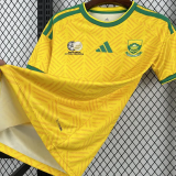 2026-27 South Africa Home Fans Soccer Jersey (Right-Arm Patch)
