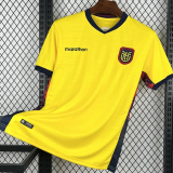 2026-27 Ecuador Home Fans Soccer Jersey (Right-Arm Patch)
