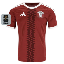 2026-27 Qatar Home Fans Soccer Jersey (Right-Arm Patch)