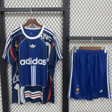 2026-27 France Retro Home Kit Adult Soccer Jersey (成人套装)