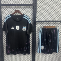 2026-27 Argentina National Black Goalkeeper Adult Soccer Jersey(成人套装）