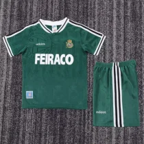 1999-2000 La Coruna Away Kids Retro Soccer Jersey