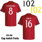 26-27 Man Utd White Special Edition Fans Soccer Jersey