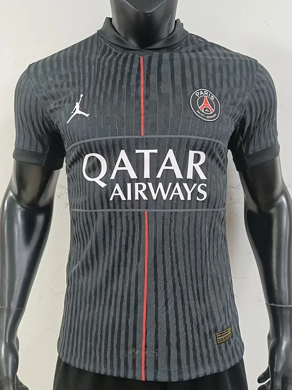 25-26 PSG Jordan Fourth Player Version Soccer jersey
