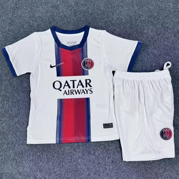 26-27 PSG White Kids Soccer Jersey