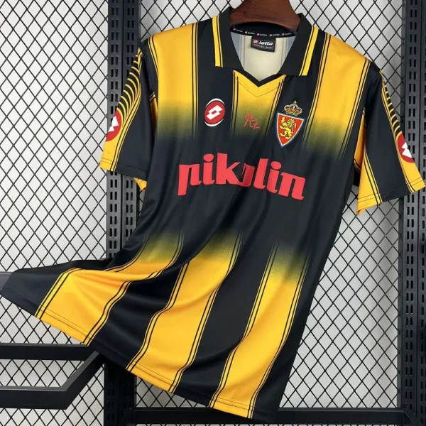 2003-2004 Zaragoza Away Retro Soccer Jersey
