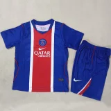 26-27 PSG Home Kids Soccer Jersey