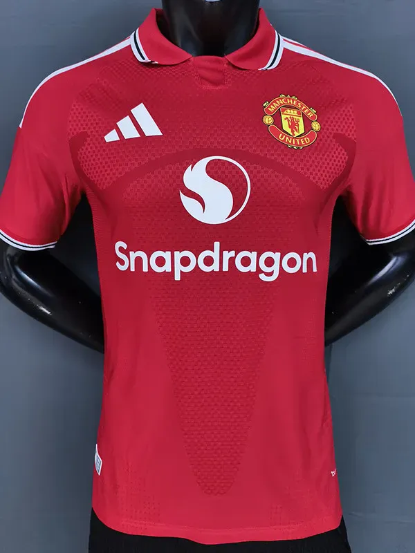 26-27 Man Utd Home Player Version Soccer Jersey