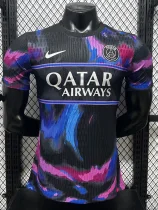 25-26 PSG Black Blue Special Edition Player Version Training shirts