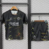 25-26 PSG Jordan Night Edition Kids Soccer Jersey