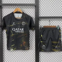 25-26 PSG Jordan Night Edition Kids Soccer Jersey