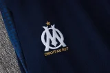25-26 Marseille Royal blue Kids Half Pull Tracksuit #E25197(童装)(半拉链)
