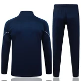 25-26 Marseille Royal blue Kids Half Pull Tracksuit #E25237(童装)(半拉链)