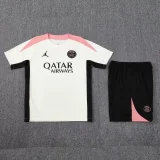 25-26 PSG Jordan White Training Short Suit