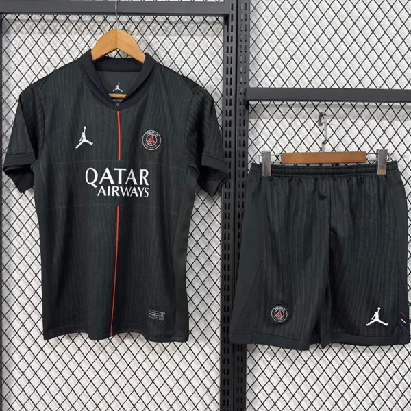 25-26 PSG Jordan Fourth Kids Soccer Jersey