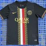 25-26 PSG Black Fans Training shirts (QATAR)