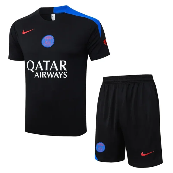 25-26 PSG Black Training Short Suit #D25255