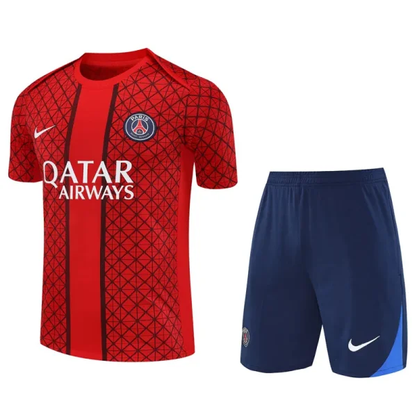 25-26 PSG Red Training Short Suit