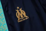 25-26 Marseille White Half Pull Tracksuit #B25146(半拉链)