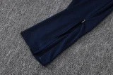 25-26 Marseille Lake blue Kids Half Pull Tracksuit #E25194(童装)(半拉链)