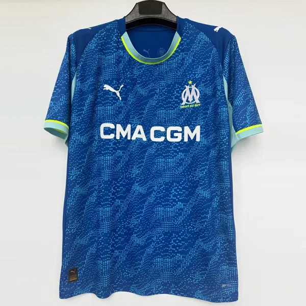 25-26 Marseille Third 1:1 Fans Soccer Jersey