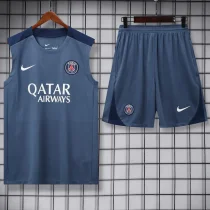 25-26 PSG Grey Tank top and shorts suit