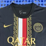 25-26 PSG Black Fans Training shirts (QATAR)