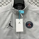 25-26 PSG Jordan Gray Outdoor Jackets
