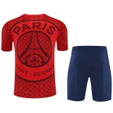 25-26 PSG Red Training Short Suit