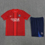 25-26 PSG Red Training Short Suit
