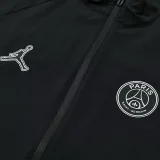 26-27 PSG Jordan Black Windbreaker Suit (风衣套装)