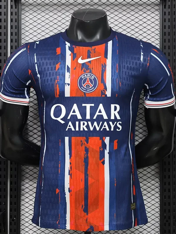 25-26 PSG Royal blue Special Edition Player Version Training shirts