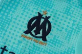 25-26 Marseille Lake blue Kids Half Pull Tracksuit #E25194(童装)(半拉链)