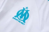 25-26 Marseille White Half Pull Tracksuit #B25146(半拉链)