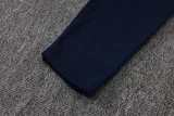 25-26 Marseille Royal blue Kids Half Pull Tracksuit #E25197(童装)(半拉链)
