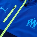 26-27 Marseille Royal blue Windbreaker Suit (Hoodie)(风衣套装)