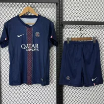 25-26 PSG Home Kids Soccer Jersey