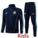 25-26 Marseille Royal blue Kids Jacket Tracksuit #E25240(童装)