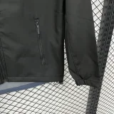 25-26 PSG Jordan Black Outdoor Jackets