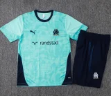 25-26 Marseille Light green Training Short Suit #D25232