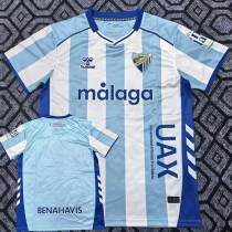 25-26 Malaga Home Fans Soccer Jersey